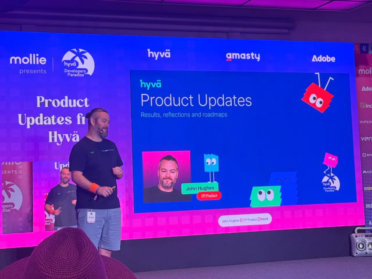 Hyvä Developers Paradise 2026 — Product updates keynote by John Hughes (VP Product, Hyvä)