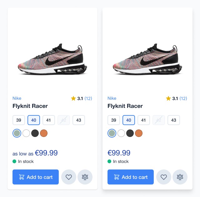 Hyvä UI component preview 2