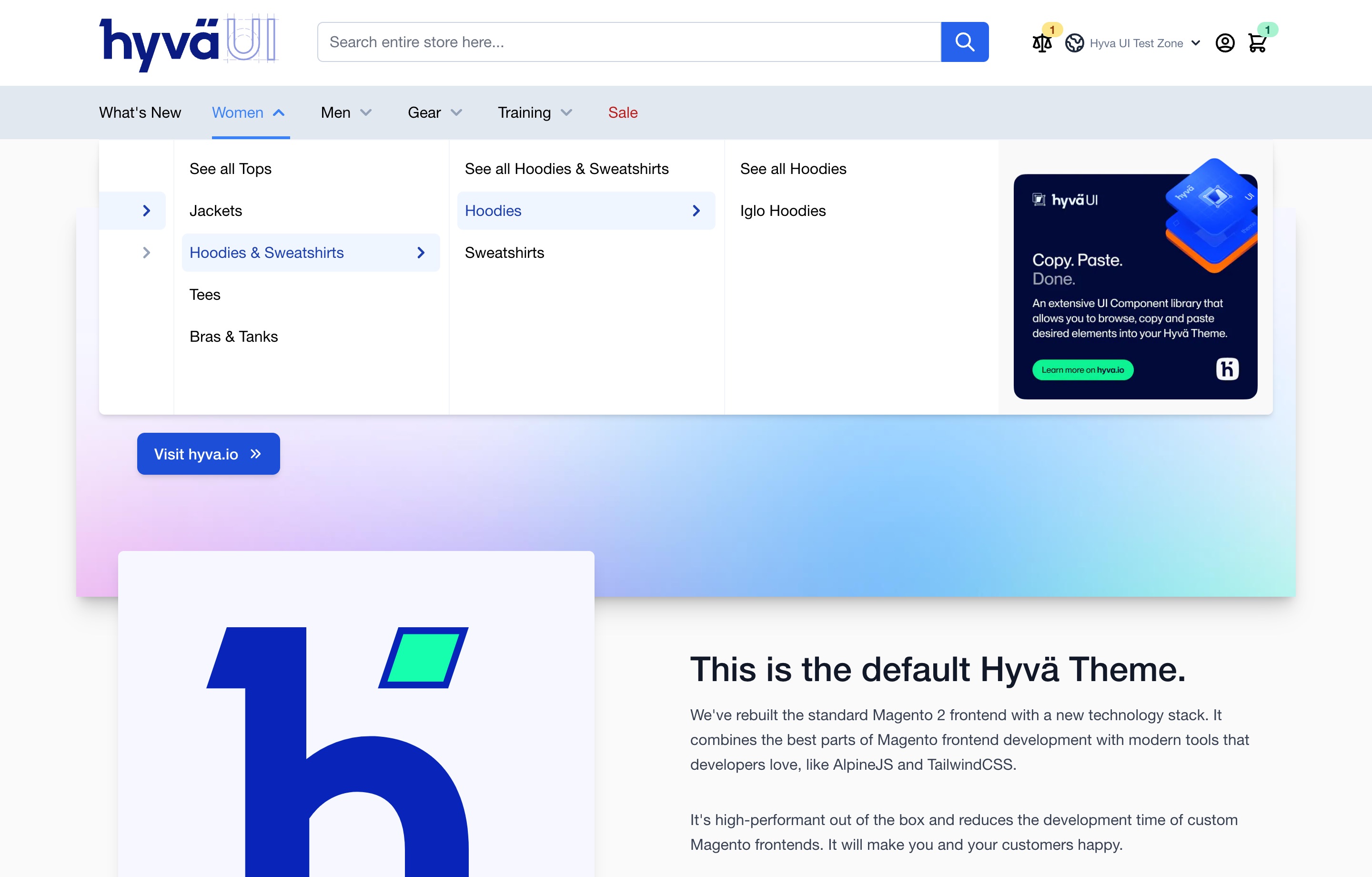 Hyvä UI component preview 3